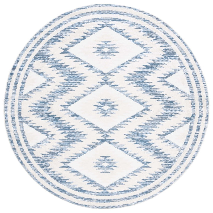 Safavieh ALM737M Alamo Ivory / Blue Image 1