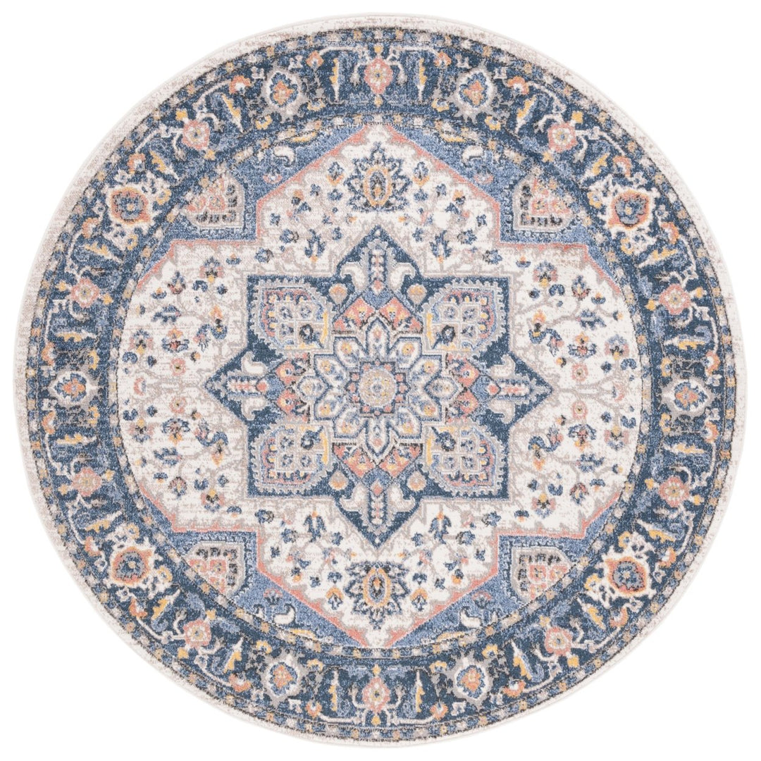 Safavieh ASA404M Astoria Blue / Rust Image 10