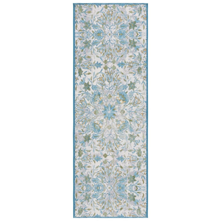 Safavieh BAR513M Barbados 500 Ivory / Light Blue Image 1