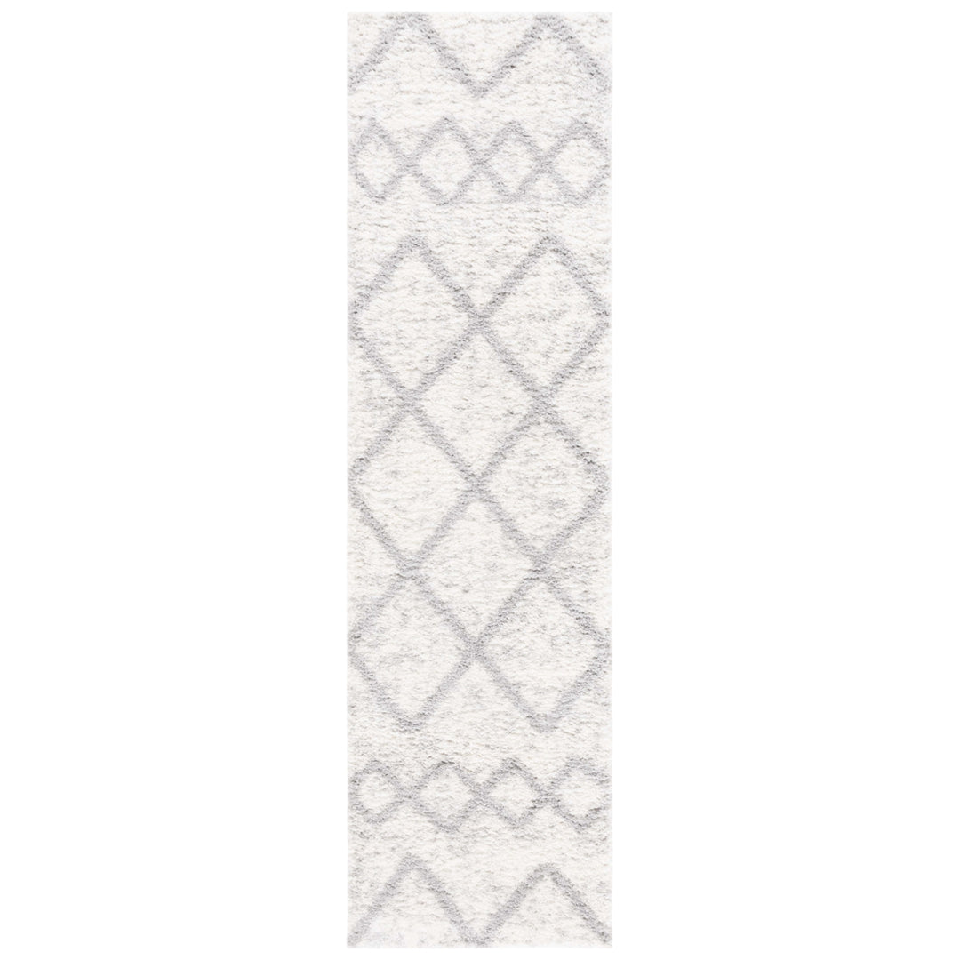 Safavieh BER572F Berber Shag Ivory / Grey Image 2