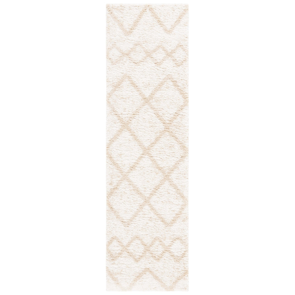 Safavieh BER572A Berber Shag Ivory / Beige Image 2