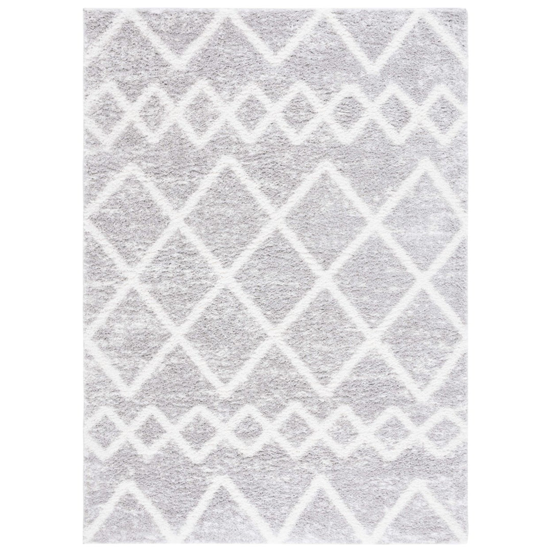 Safavieh BER572G Berber Shag Grey / Ivory Image 1