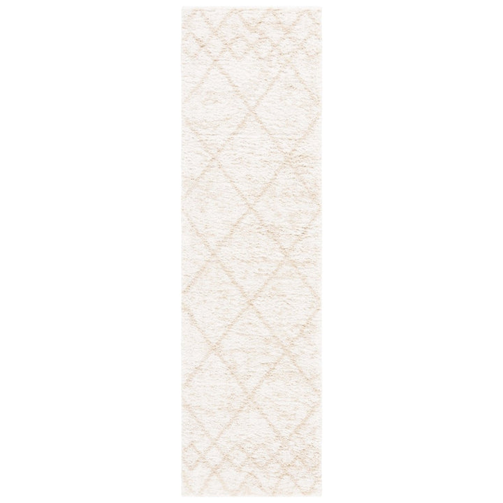 Safavieh BER574A Berber Shag Ivory / Beige Image 1