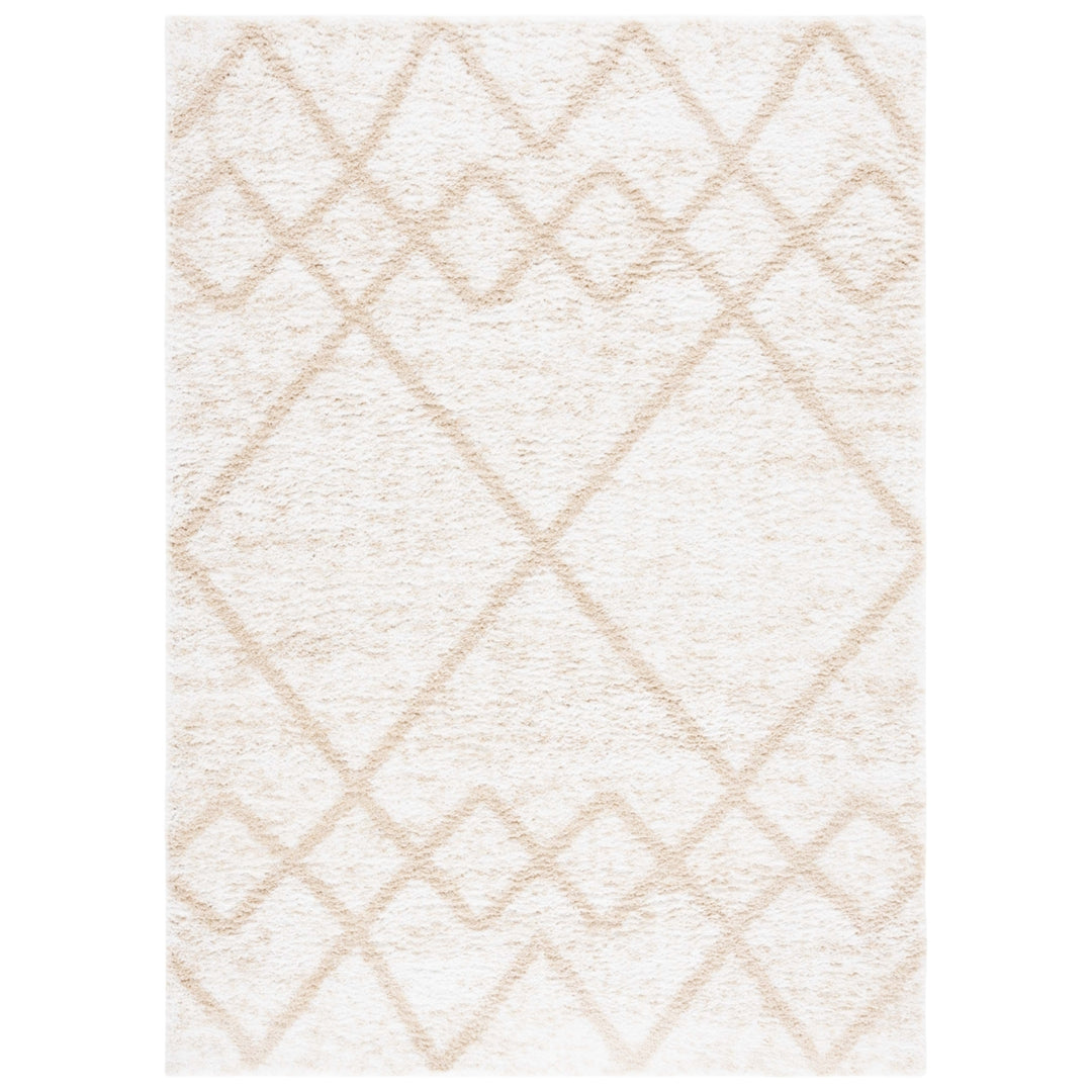 Safavieh BER574A Berber Shag Ivory / Beige Image 3