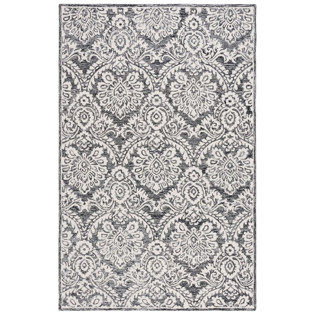 Safavieh BLM106Z Blossom Black / Ivory Image 1