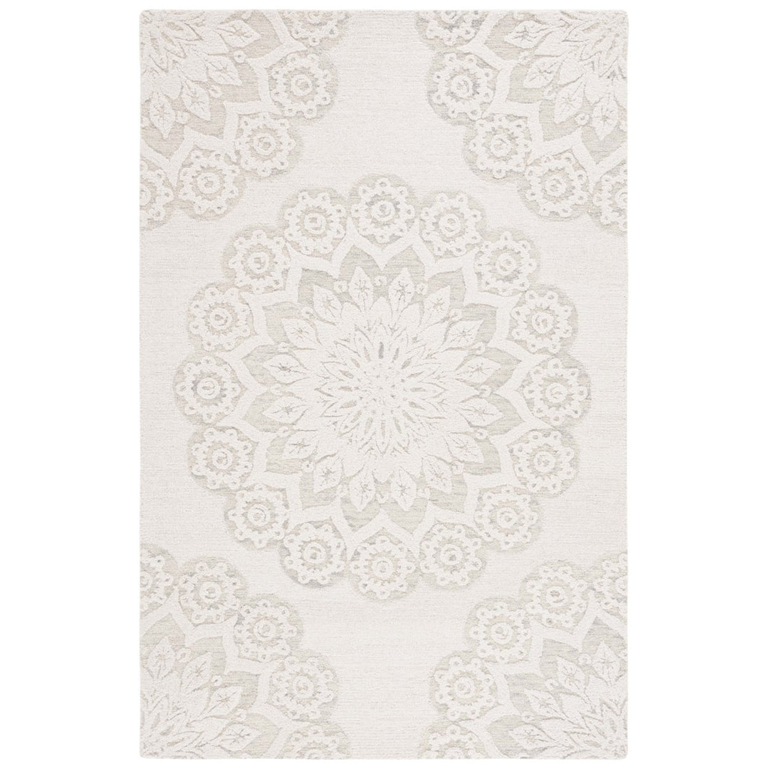 Safavieh BLM108F Blossom Ivory / Grey Image 1