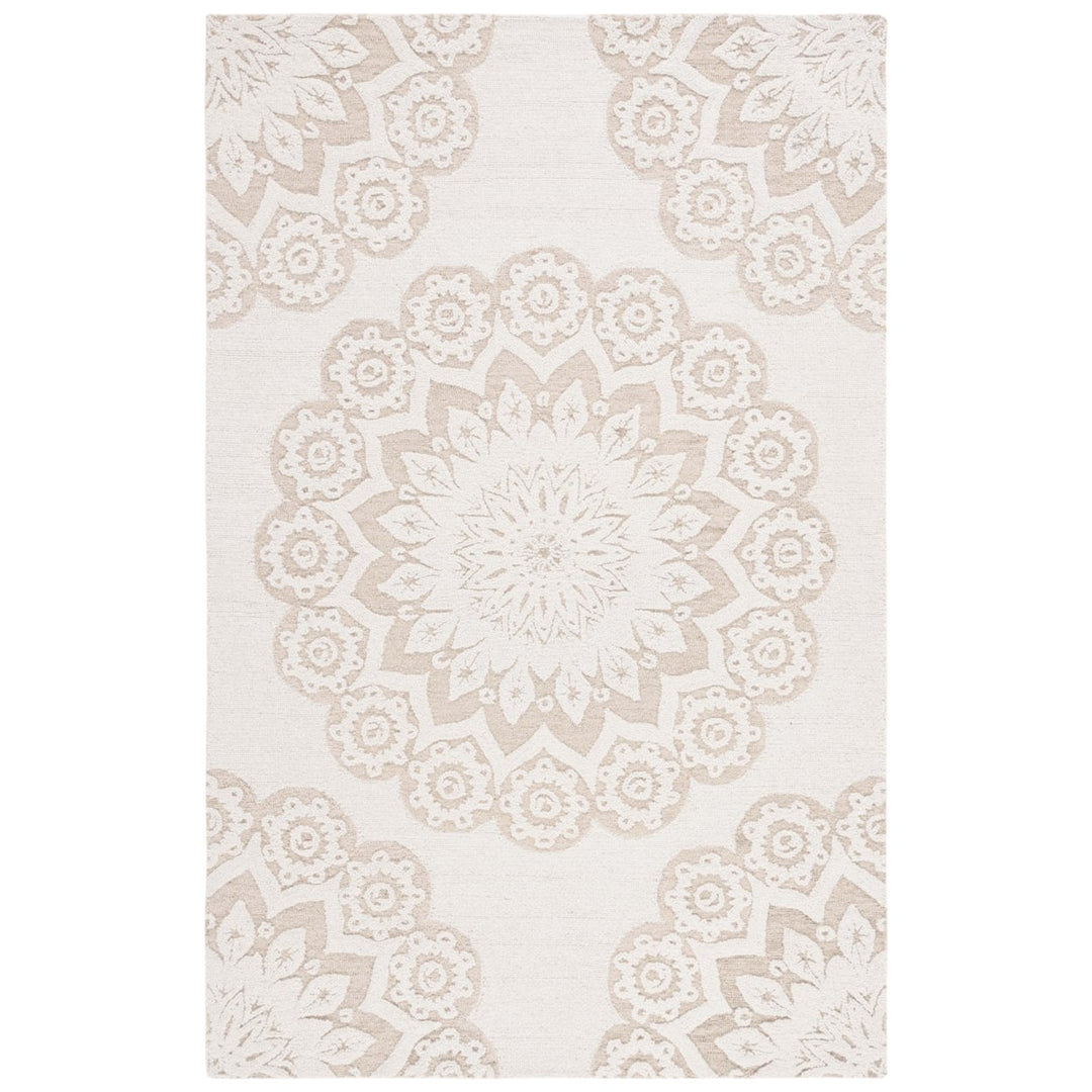 Safavieh BLM108T Blossom Ivory / Light Brown Image 1