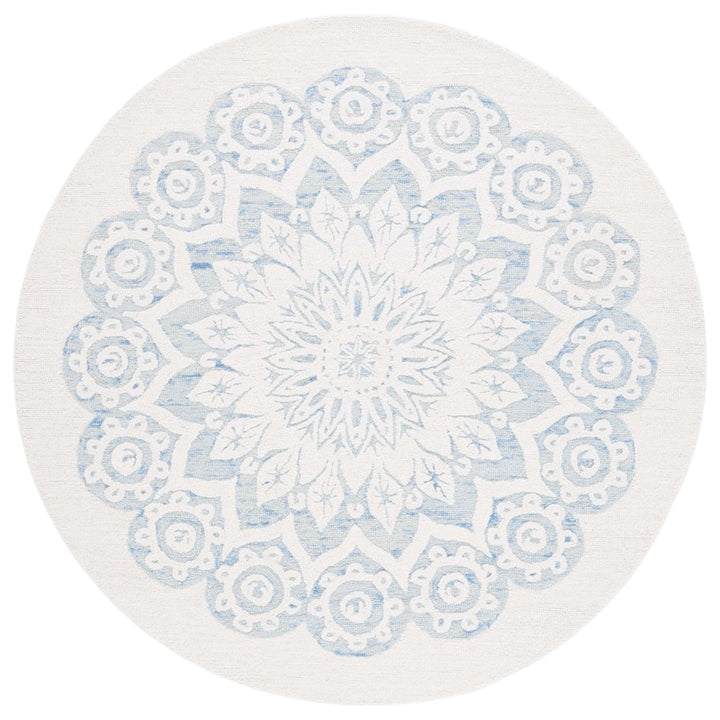 Safavieh BLM108M Blossom Ivory / Blue Image 10