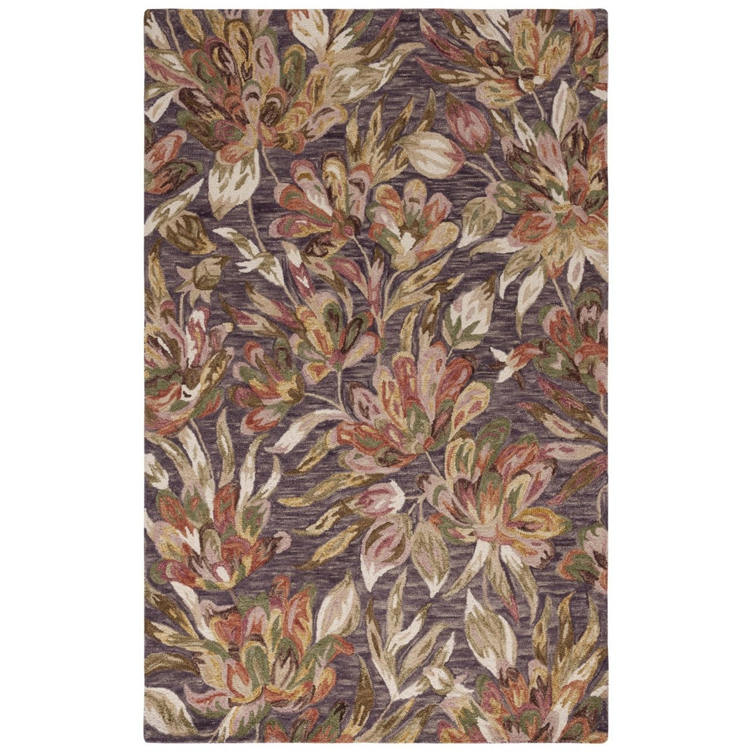 Safavieh BLM462V Blossom Purple / Sage Image 1