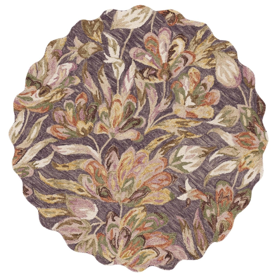 Safavieh BLM462V Blossom Purple / Sage Image 8