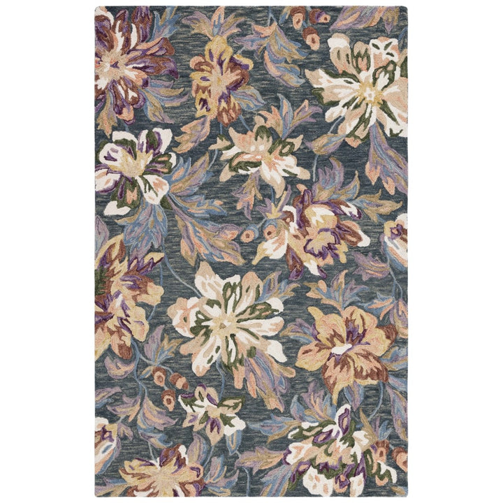 Safavieh BLM467F Blossom Grey / Violet Image 1