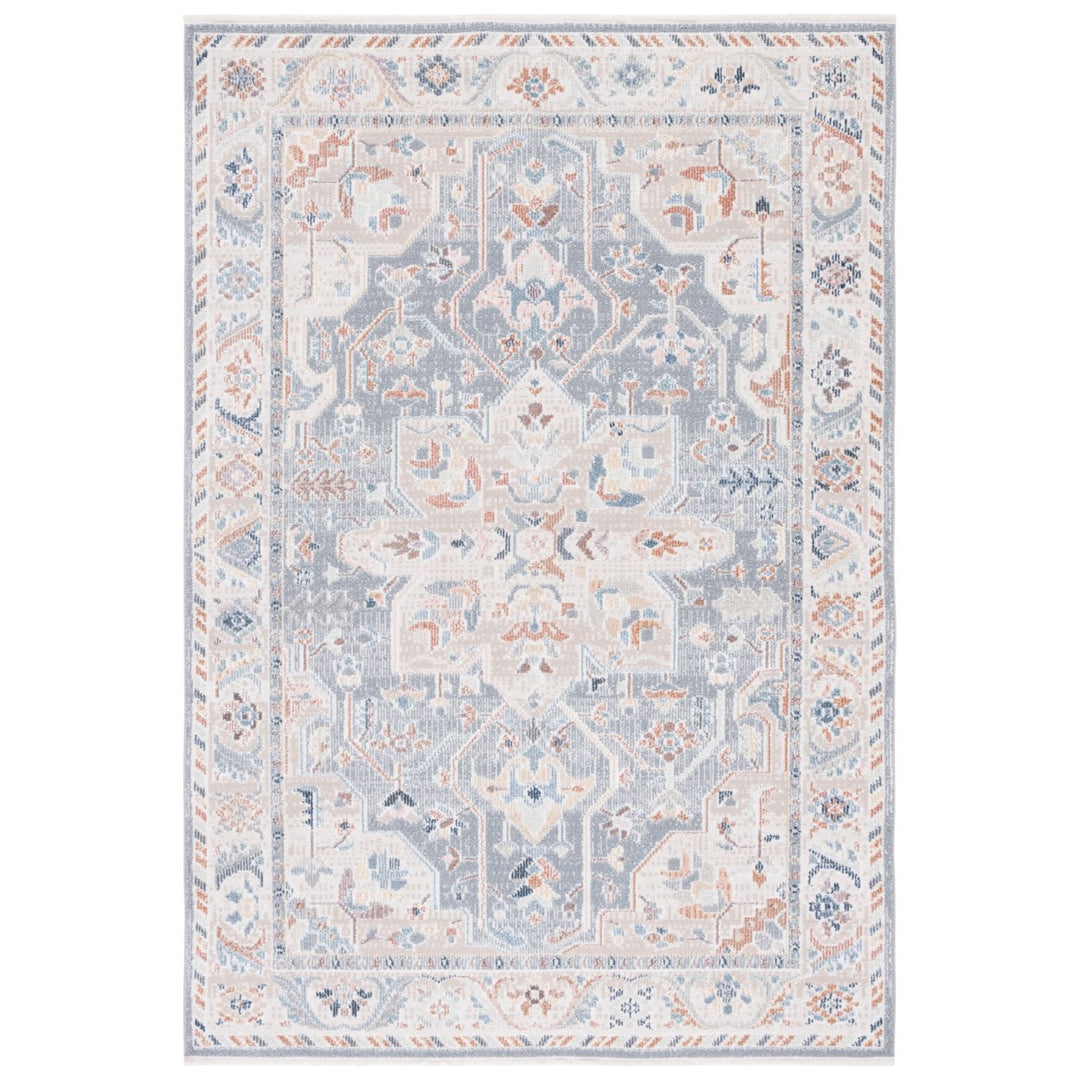 Safavieh BLR212B Blair Washable Beige / Blue Image 1