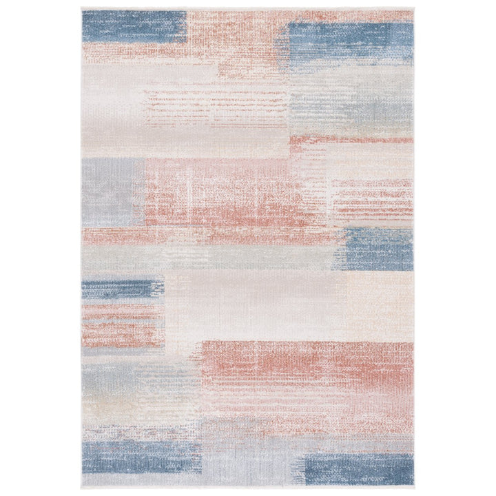 Safavieh BLR216B Blair Washable Beige / Blue Rust Image 2