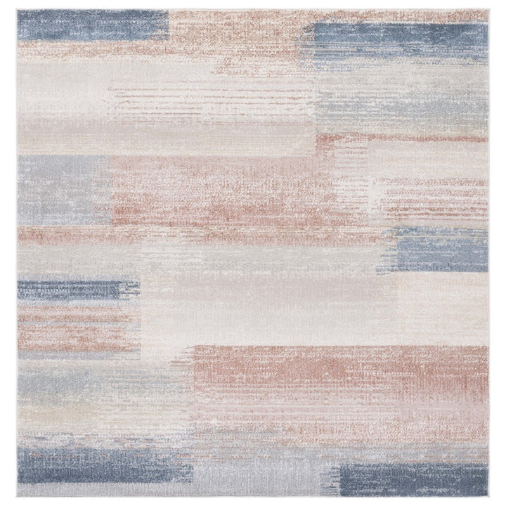 Safavieh BLR216B Blair Washable Beige / Blue Rust Image 12