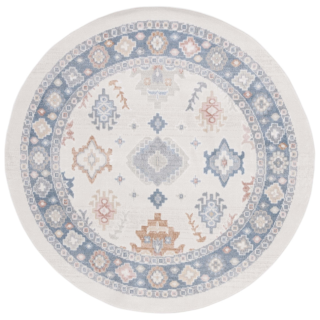 Safavieh BLR218B Blair Washable Beige / Blue Image 11