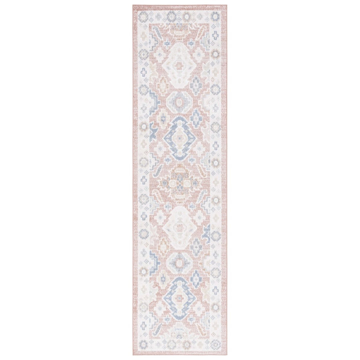 Safavieh BLR218U Blair Washable Rose / Blue Image 1