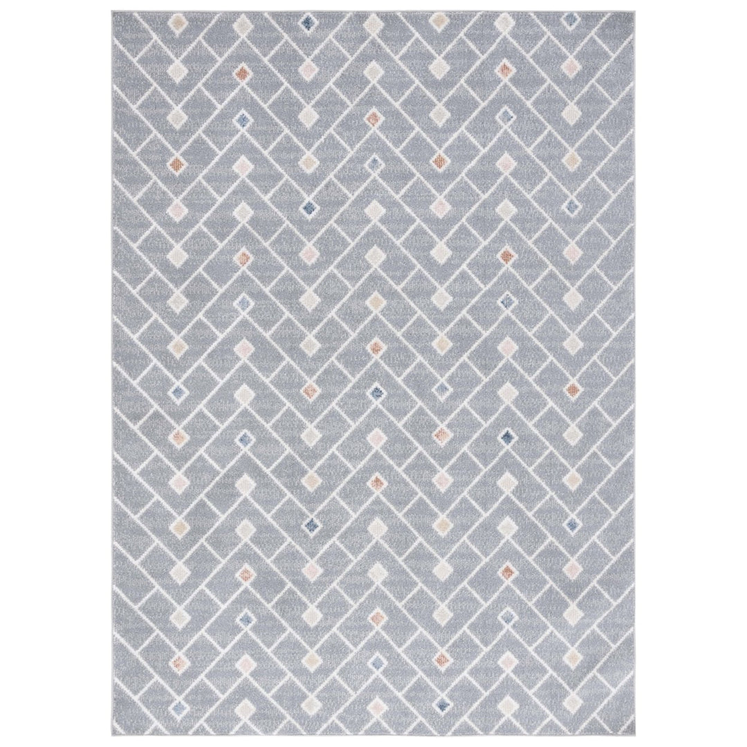 Safavieh BLR230F Blair Washable Grey / Multi Image 1