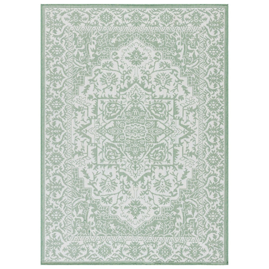 Safavieh BMU885Y Bermuda Green / Ivory Image 1