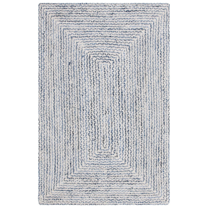 Safavieh BRD260M Braided Blue / Ivory Image 2