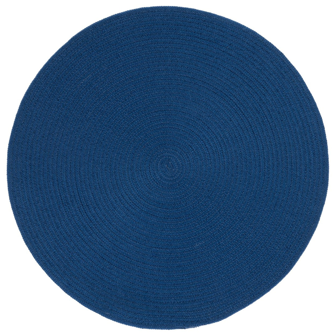 SAFAVIEH BRD402M Braided Dark Blue Image 1