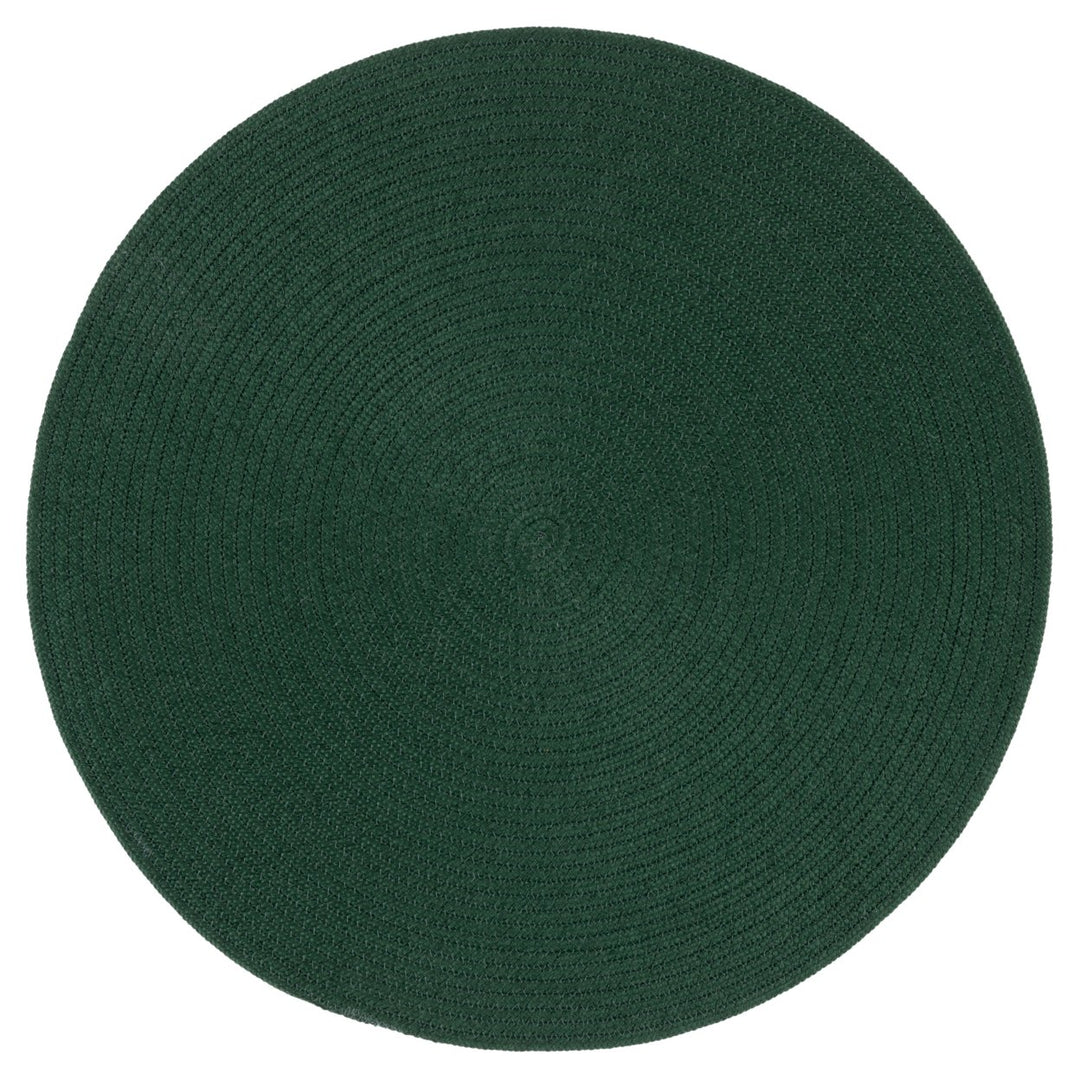 SAFAVIEH BRD402Y Braided Dark Green Image 1