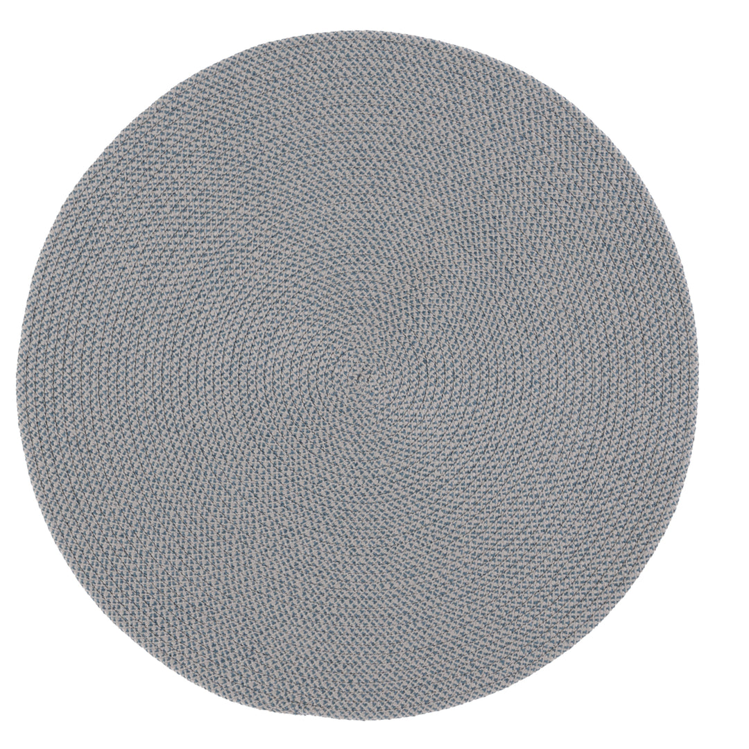 SAFAVIEH BRD403G Braided Grey / Blue Image 2