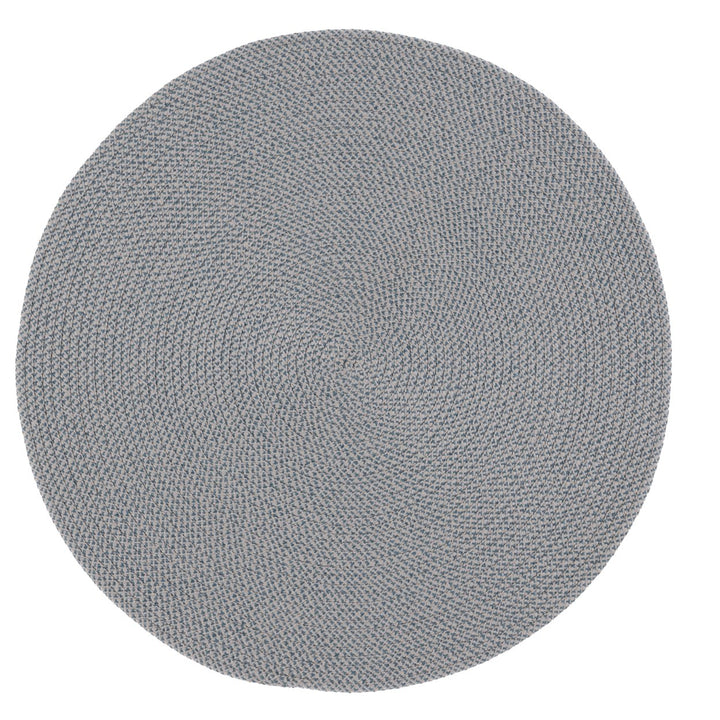 SAFAVIEH BRD403G Braided Grey / Blue Image 1