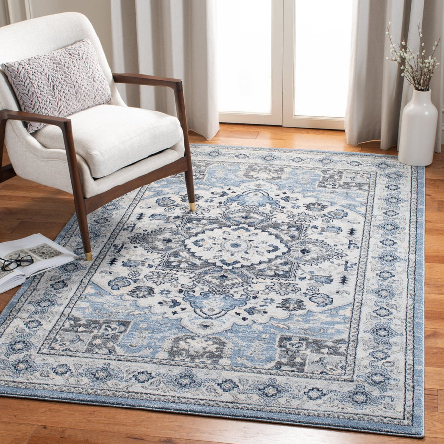 Safavieh CHL431M Charleston Blue / Grey Image 1