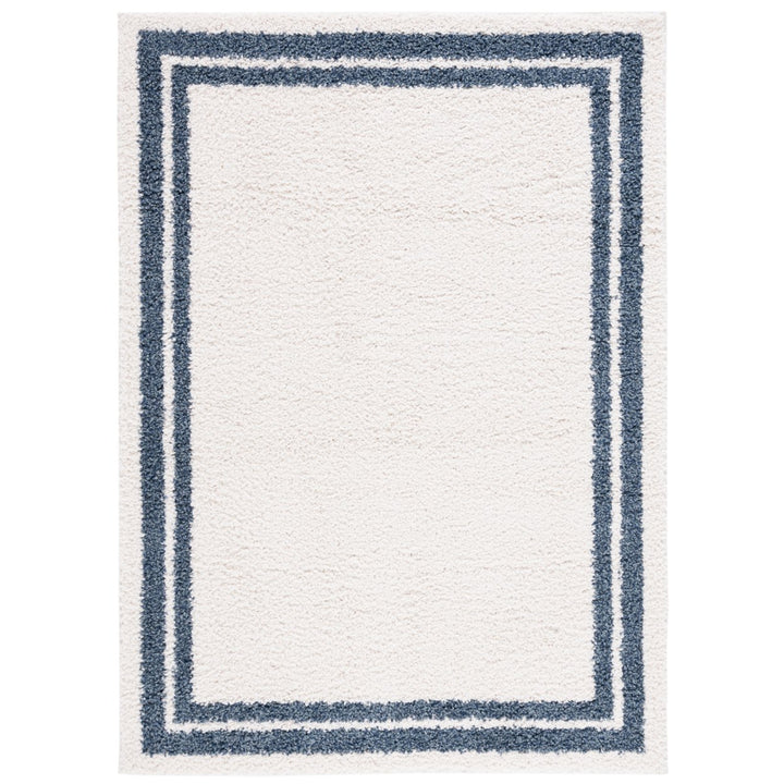 Safavieh CLC100A Calico Shag Ivory / Blue Image 1