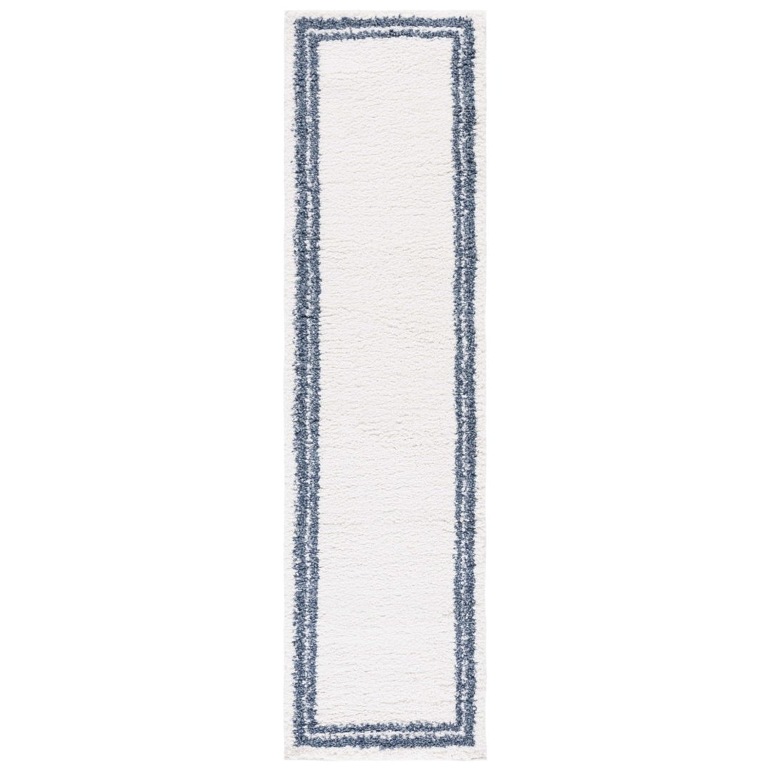 Safavieh CLC100A Calico Shag Ivory / Blue Image 1