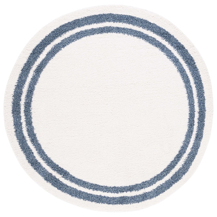 Safavieh CLC100A Calico Shag Ivory / Blue Image 1