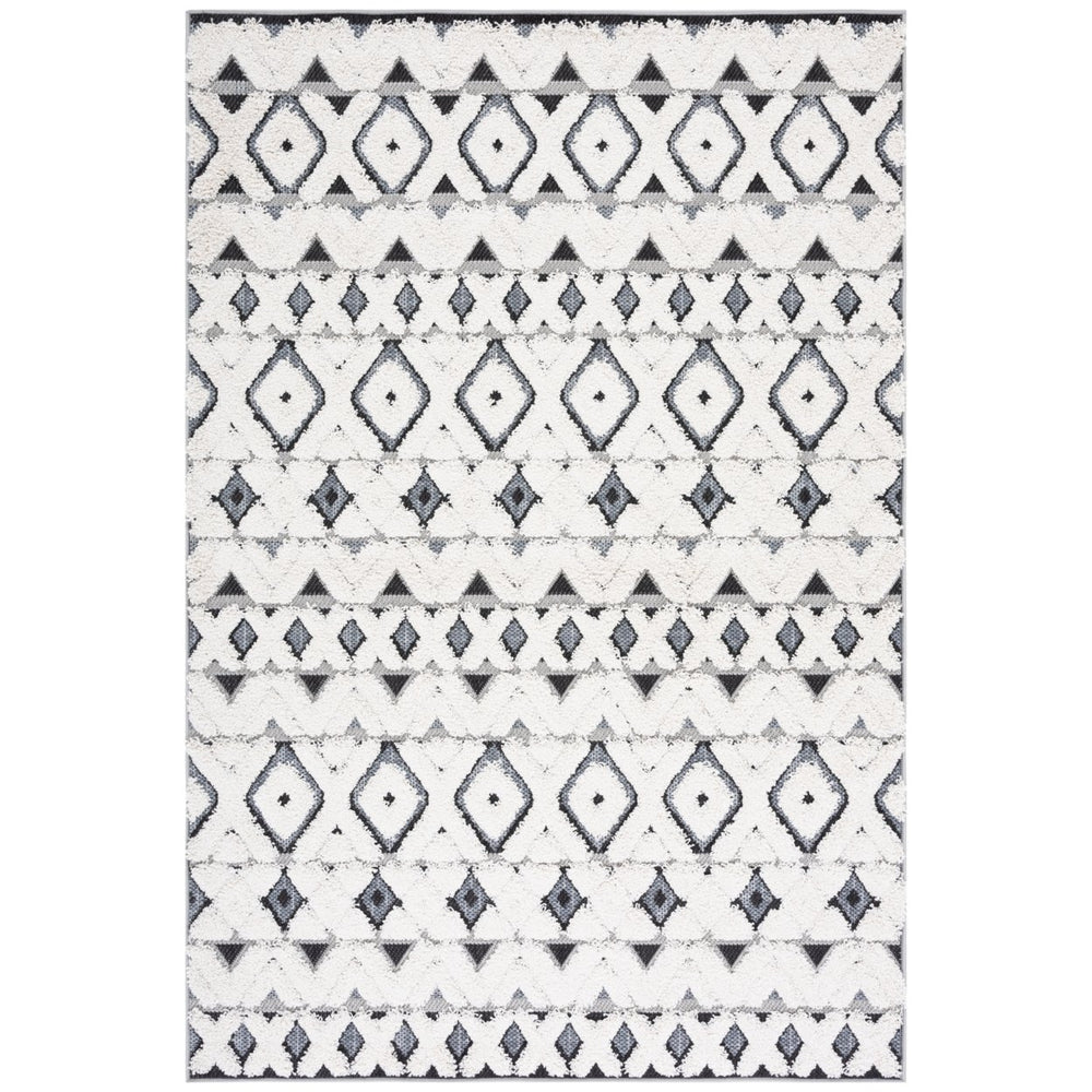 Safavieh COT210A Cottage Ivory / Dark Grey Image 2