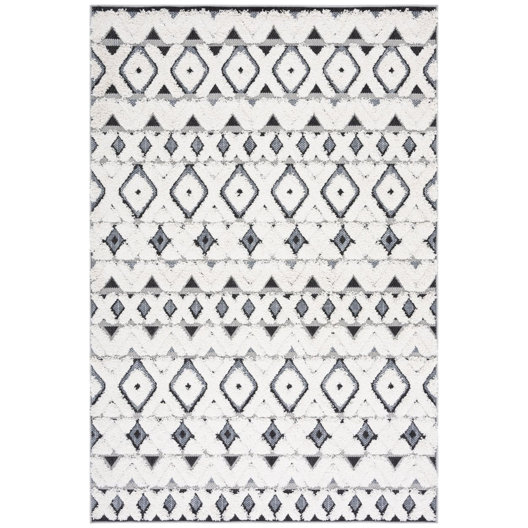 Safavieh COT210A Cottage Ivory / Dark Grey Image 2