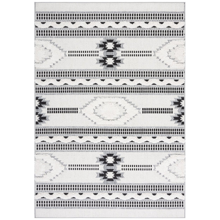 Safavieh COT206B Cottage Ivory / Black Image 1