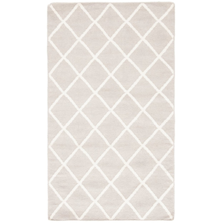 Safavieh DHU565G Dhurries Grey / Ivory Image 1