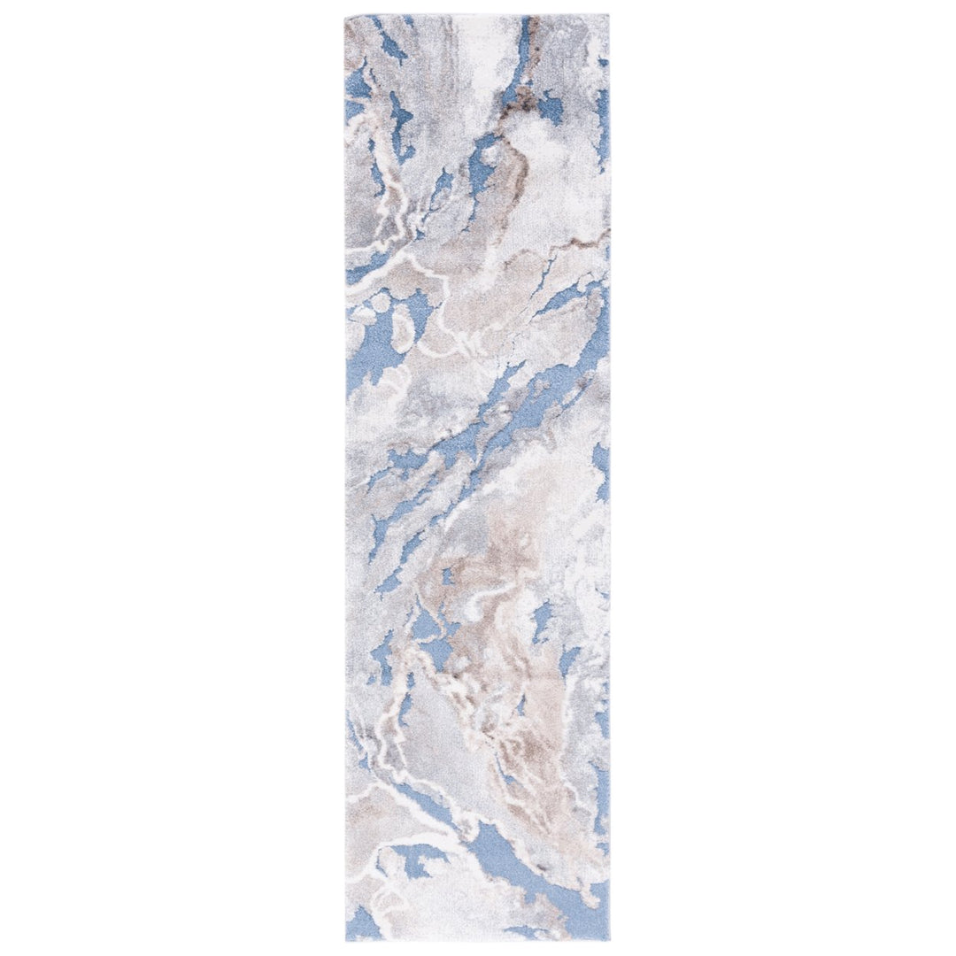 Safavieh CYR121M Cyrus Shag Blue / Beige Image 1