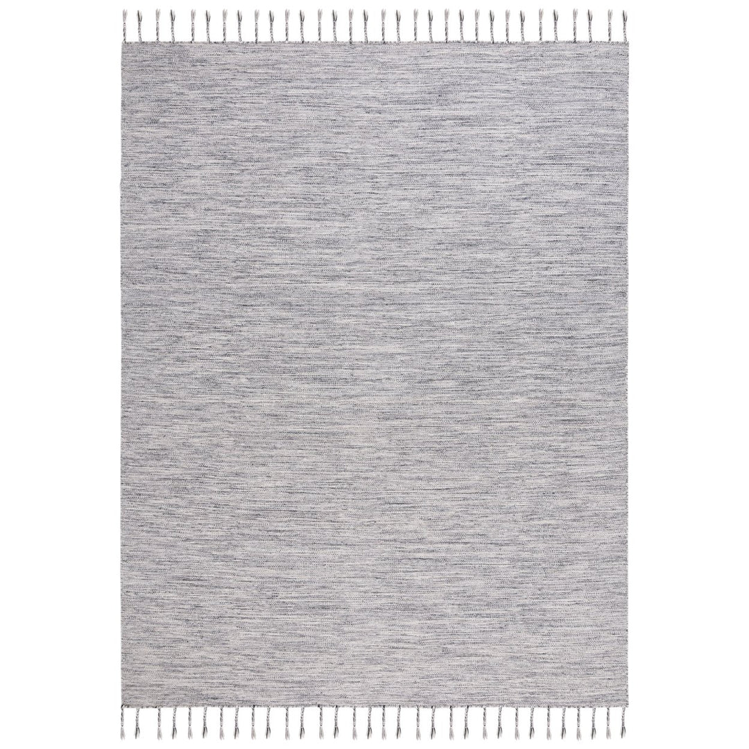 Safavieh DHU801H Dhurries Dark Grey / Beige Image 1