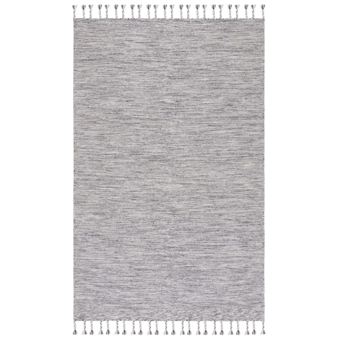 Safavieh DHU801H Dhurries Dark Grey / Beige Image 1