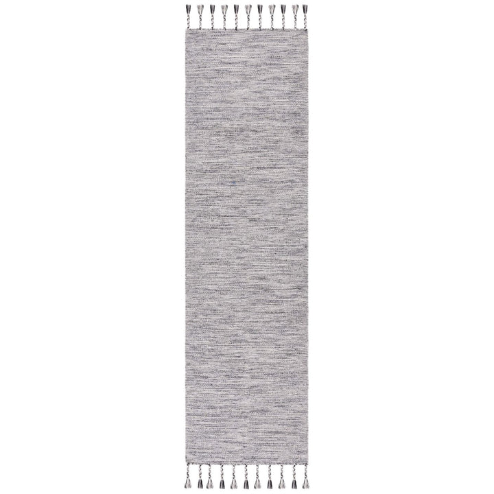 Safavieh DHU801H Dhurries Dark Grey / Beige Image 1