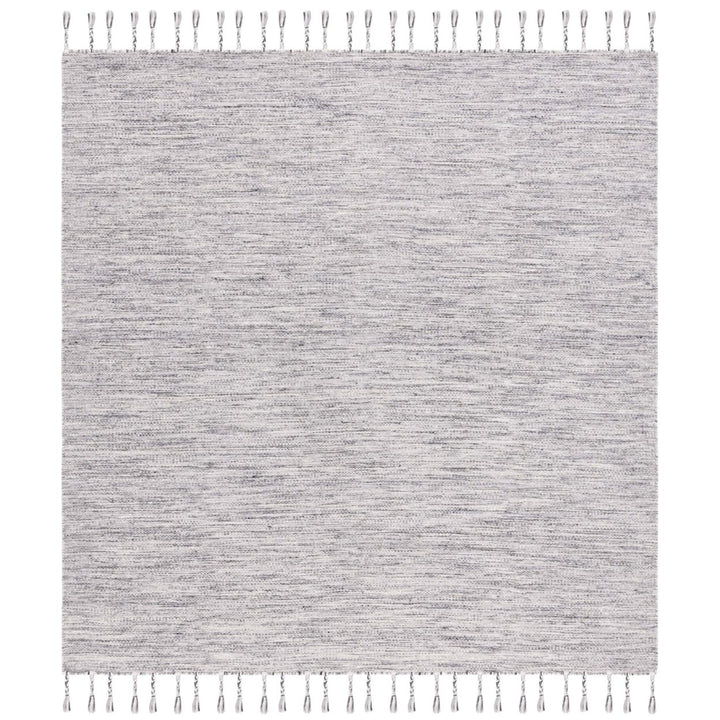 Safavieh DHU801H Dhurries Dark Grey / Beige Image 1