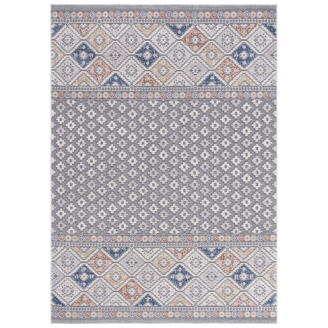 Safavieh ETL202F Eternal Grey / Blue Rust Image 1