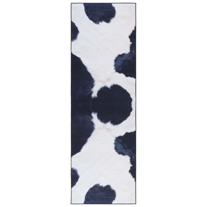 Safavieh FAH548A Faux Hide Ivory / Dark Blue Image 11