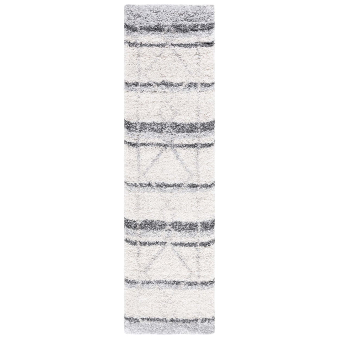 Safavieh FNT825A Fontana Shag 800 Ivory / Grey Image 10