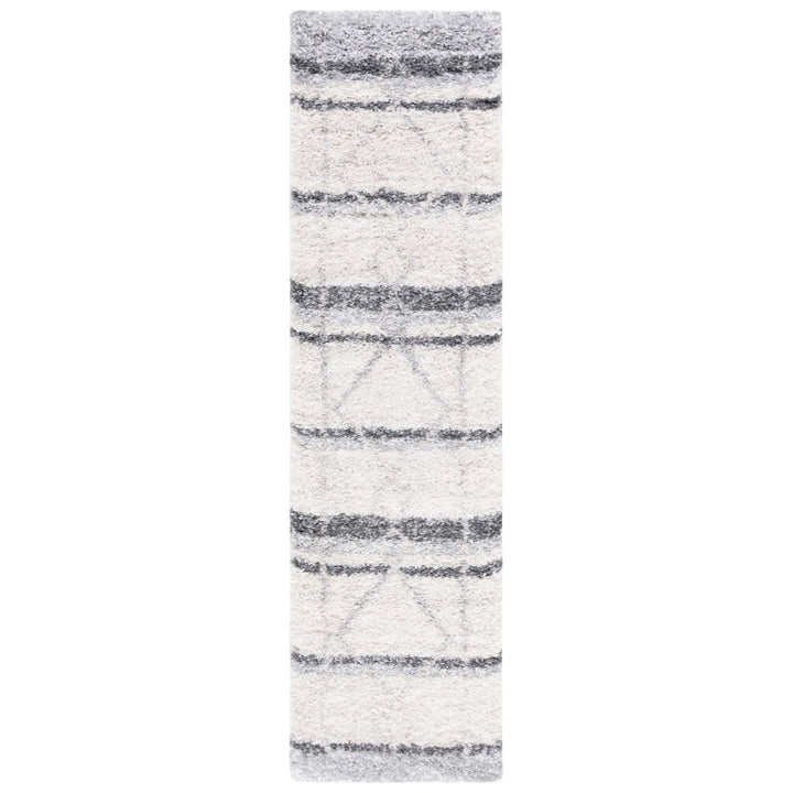 Safavieh FNT825A Fontana Shag 800 Ivory / Grey Image 10