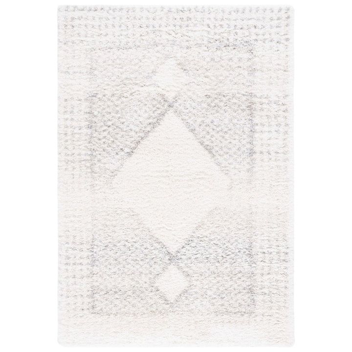 Safavieh FNT827A Fontana Shag 800 Ivory / Grey Image 2