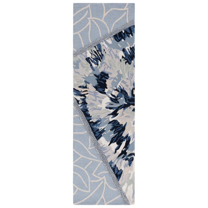 Safavieh FTV127N Fifth Avenue Light Blue / Navy Image 1