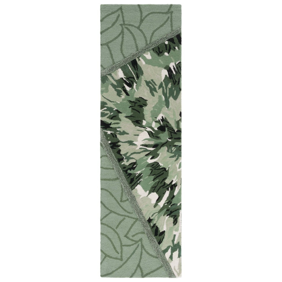 Safavieh FTV127Y Fifth Avenue Green / Ivory Image 1