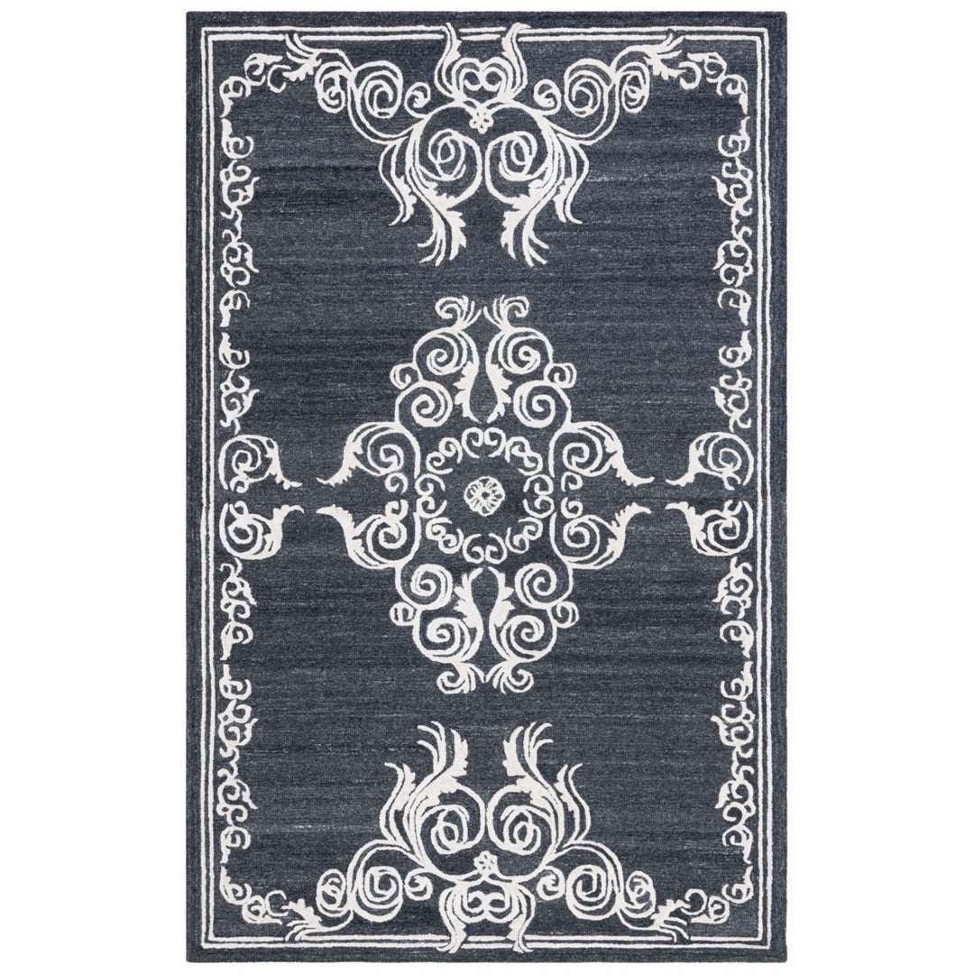 Safavieh GLM604Z Glamour Black / Ivory Image 2