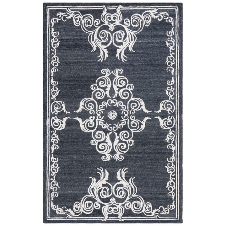 Safavieh GLM604Z Glamour Black / Ivory Image 2