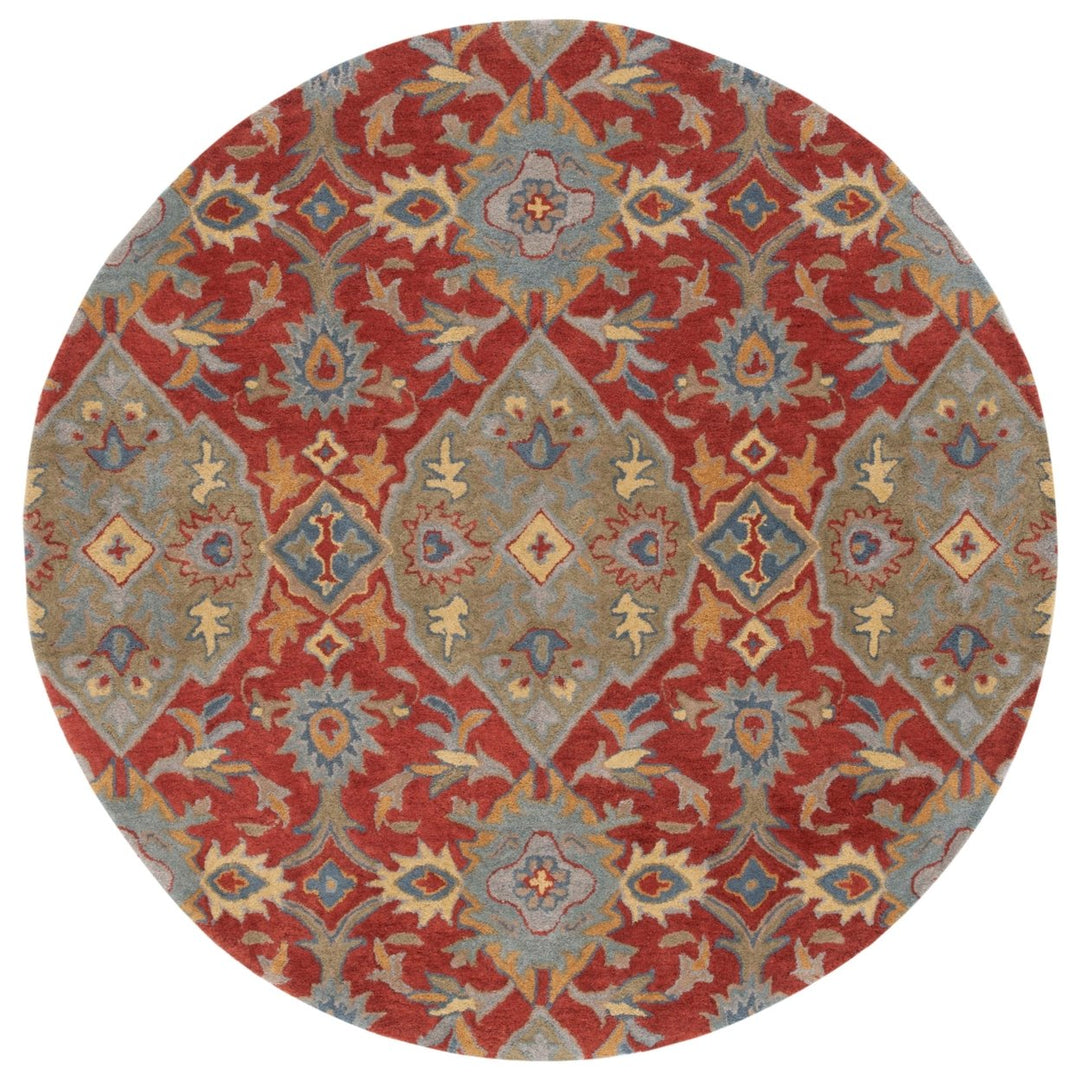 Safavieh HG653Q Heritage Red / Green Image 1